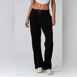 Talentless Black Women's Wide Leg Pants